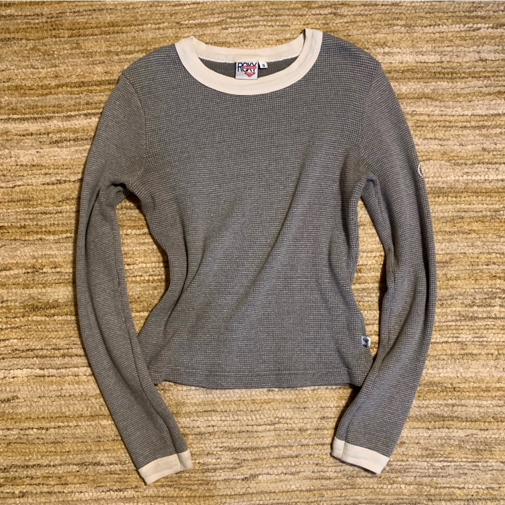 Roxy long sleeve tee size small y2k vintage